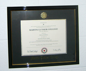 MLC Diploma Frame - Black